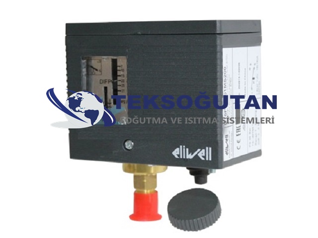Eliwell - Ranco D16P07A01MS200 -D15P07A01MS400 Alçak Basınç Vakum Otomatik Termostat Presostat