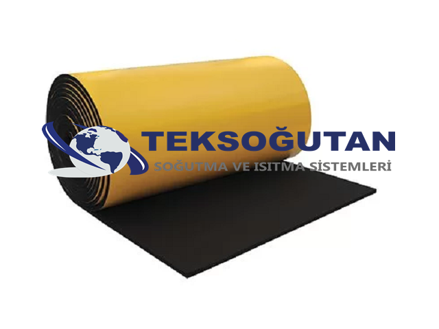 Kauçuk Yapışkan Bantlı Levha 9 mm İzole 120 x 100 Cm