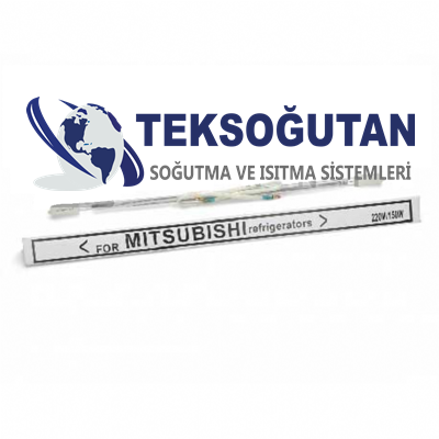 Buzdolabı No Frost Cam Tüp Isıtıcı Rezistans 14 İnç 150 Watt
