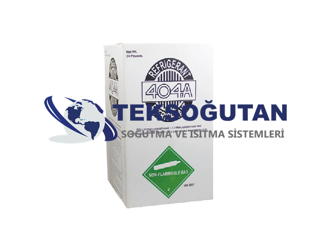 R-404A Gaz Refrigerant-Gas Tüp 9.8 Kg Dökme