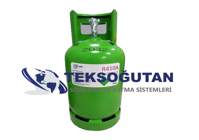 R-410A Gaz D-Gas Tekrar Doldurulabilir Tüplü 10 Kg