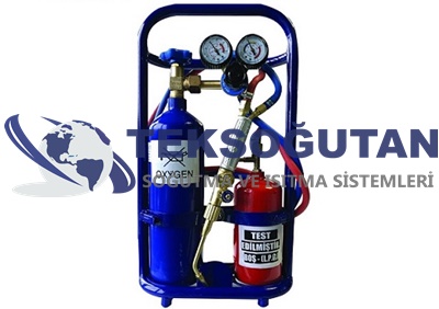 Oxygen Supply Set with 2 Liter Cartridge Cylinder Economic